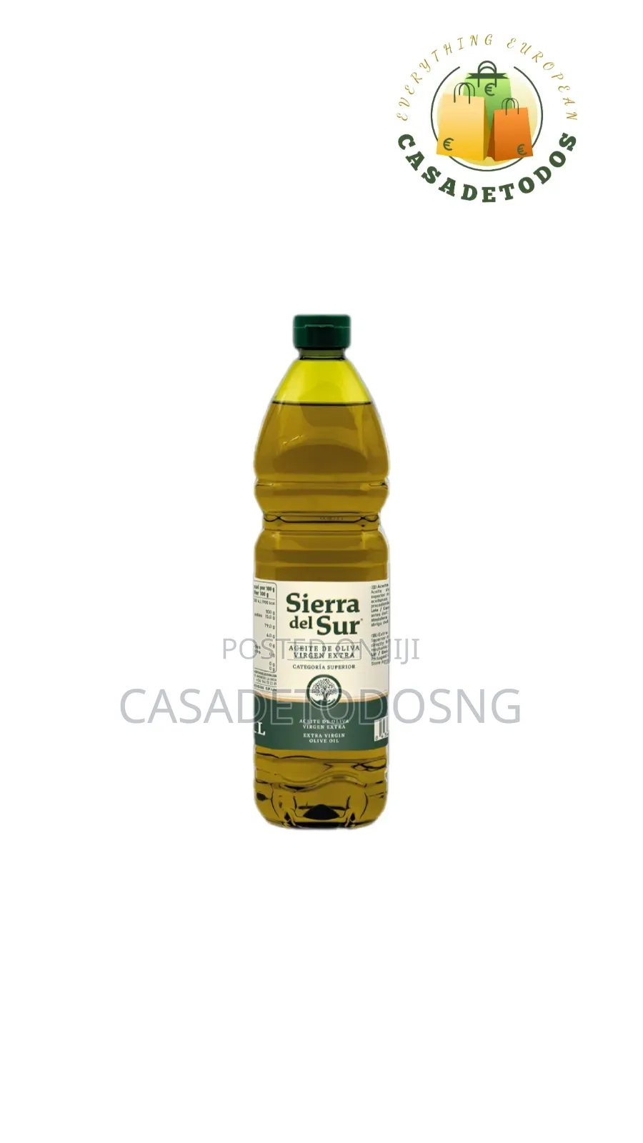 Sierra Del Sur 1l Olive Oil Pre-Order (Authentic Spanish Olive Oil)