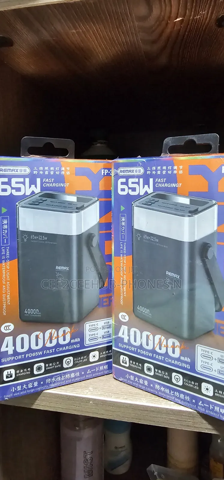 Remax Fp-3 40,000mah Pd65watts Powerbank