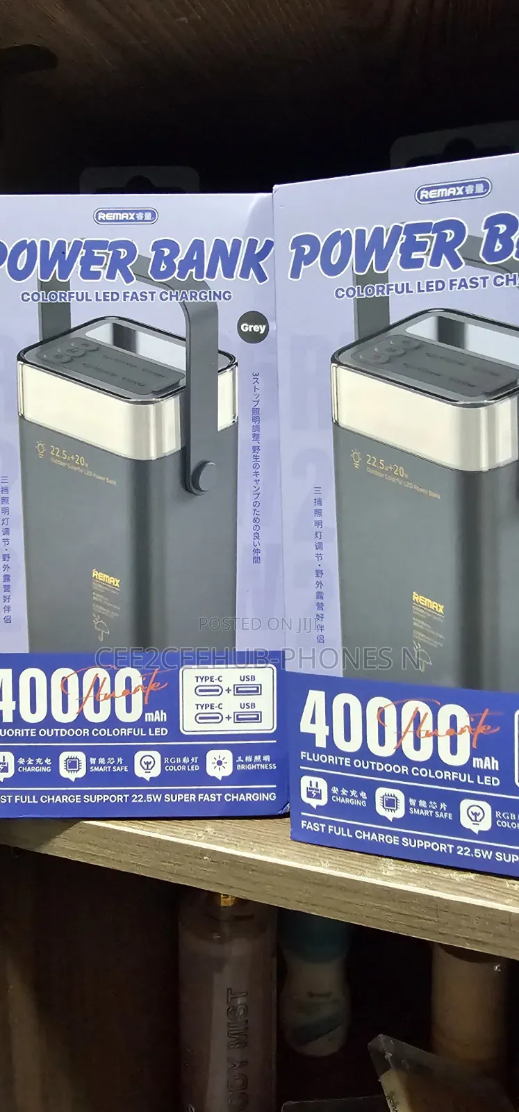 Remax RPP-596 Smartsafe 40,000mah Powerbank