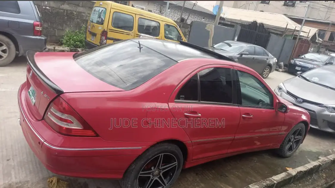 Mercedes-Benz C230 2002 Red