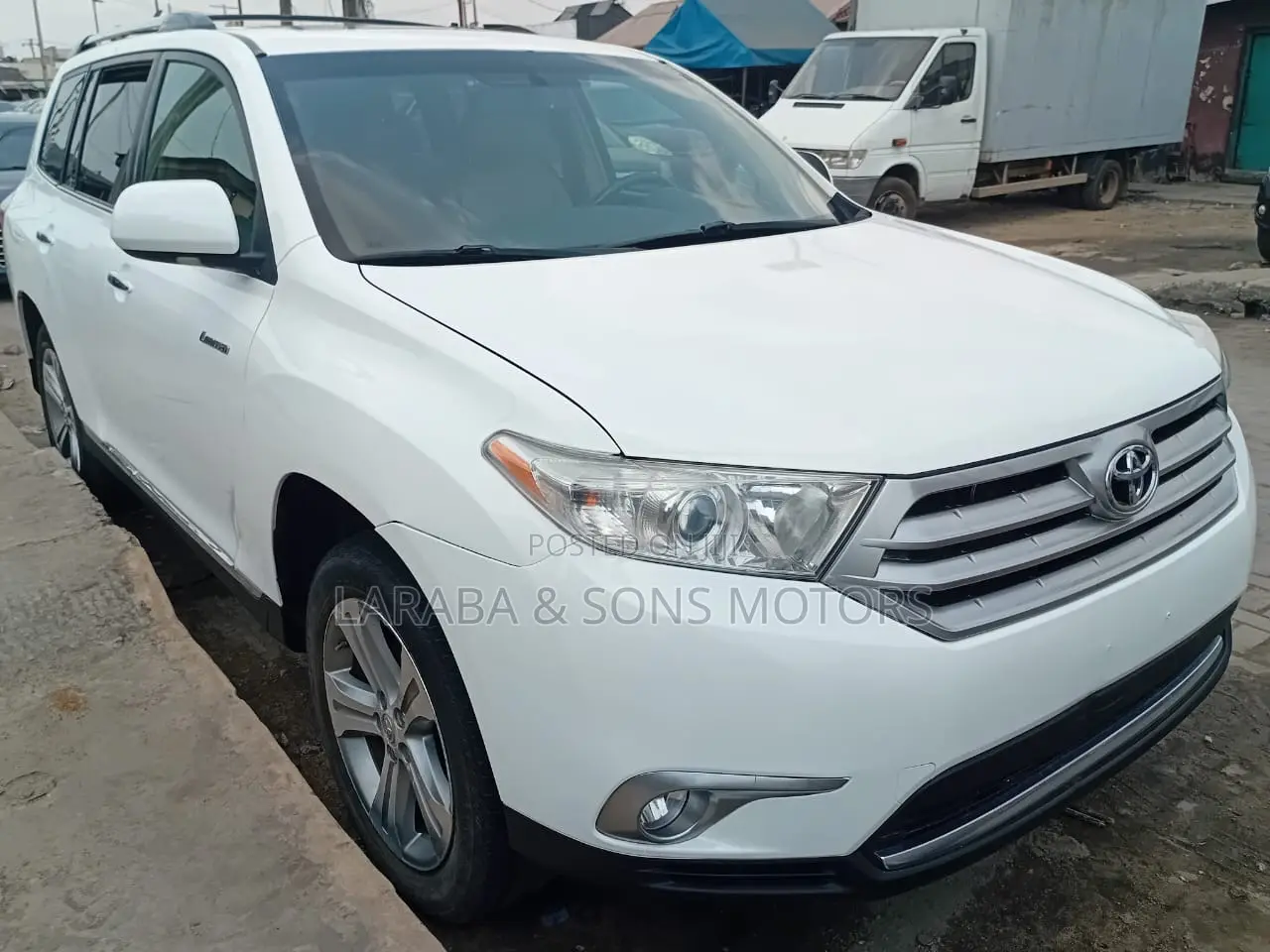 Toyota Highlander Limited 2012 White
