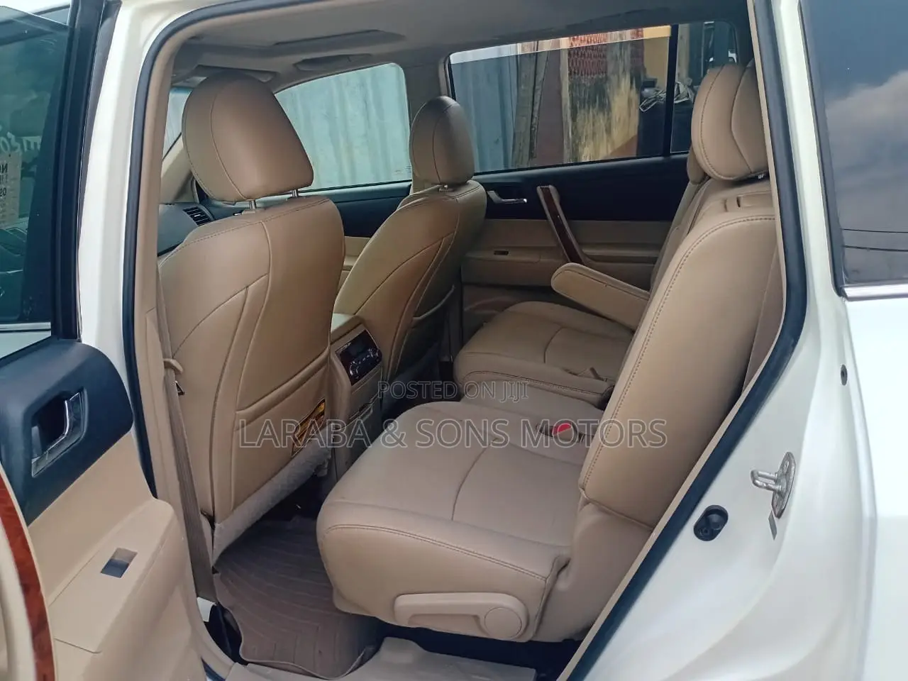 Toyota Highlander Limited 2012 White