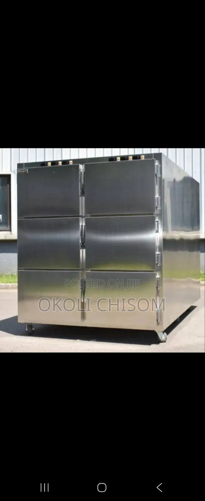 6 Body Mortuary Unit