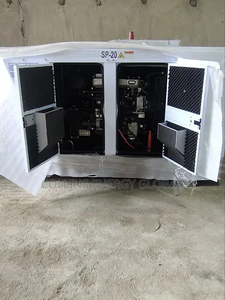 20kva Brand New Uk Perkins Soundproof Copper Coil Generator