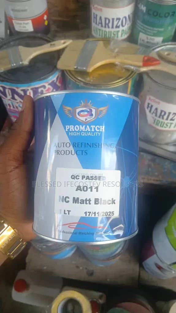 Matt Black Paint