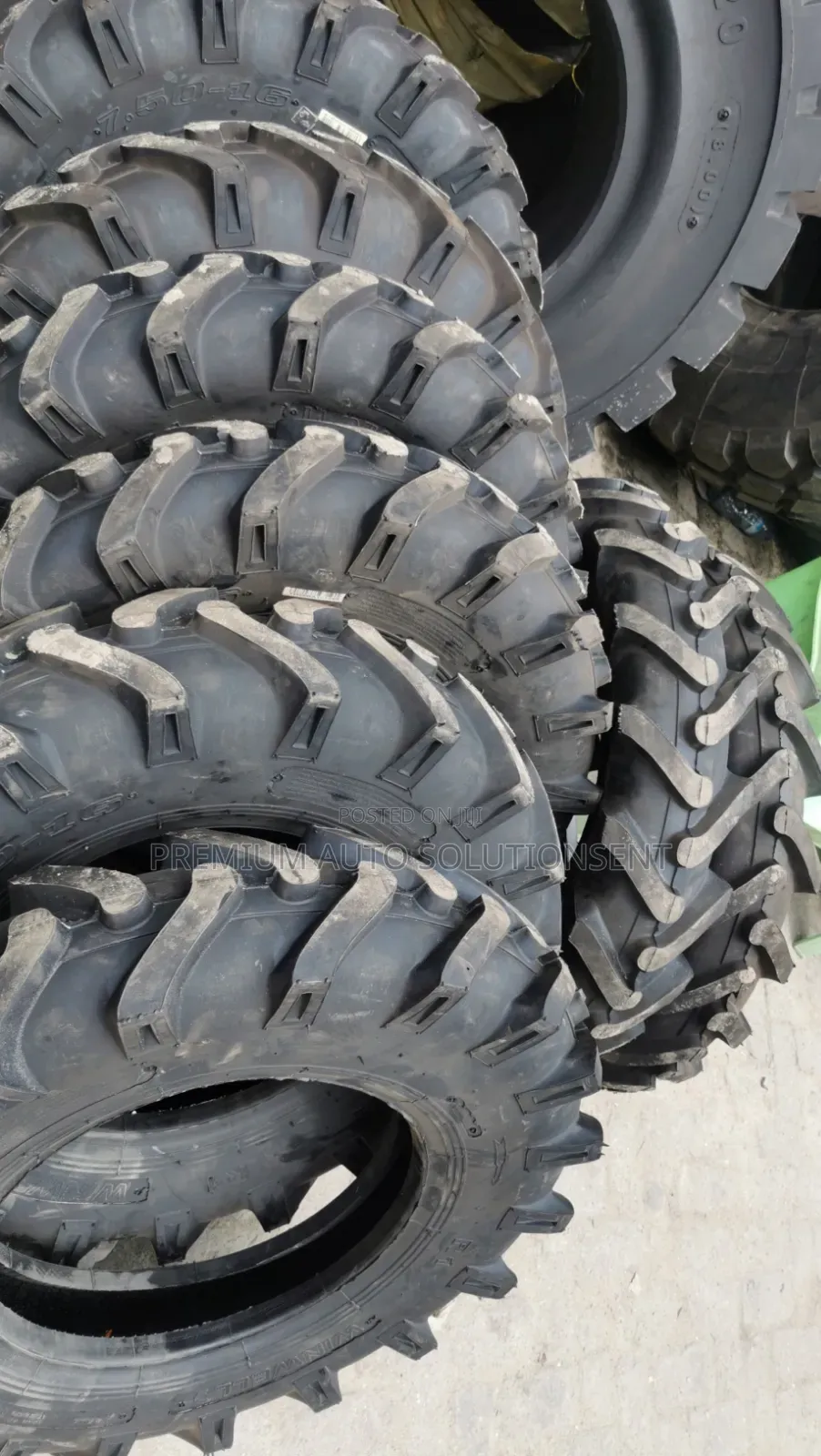 Brand New 7.50r16 Tractor Front Tyre