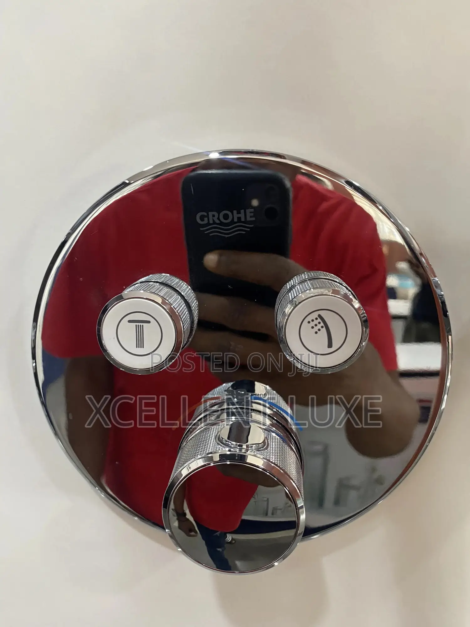 Grohe Precision Conduit Shower System With Large Shower Head 