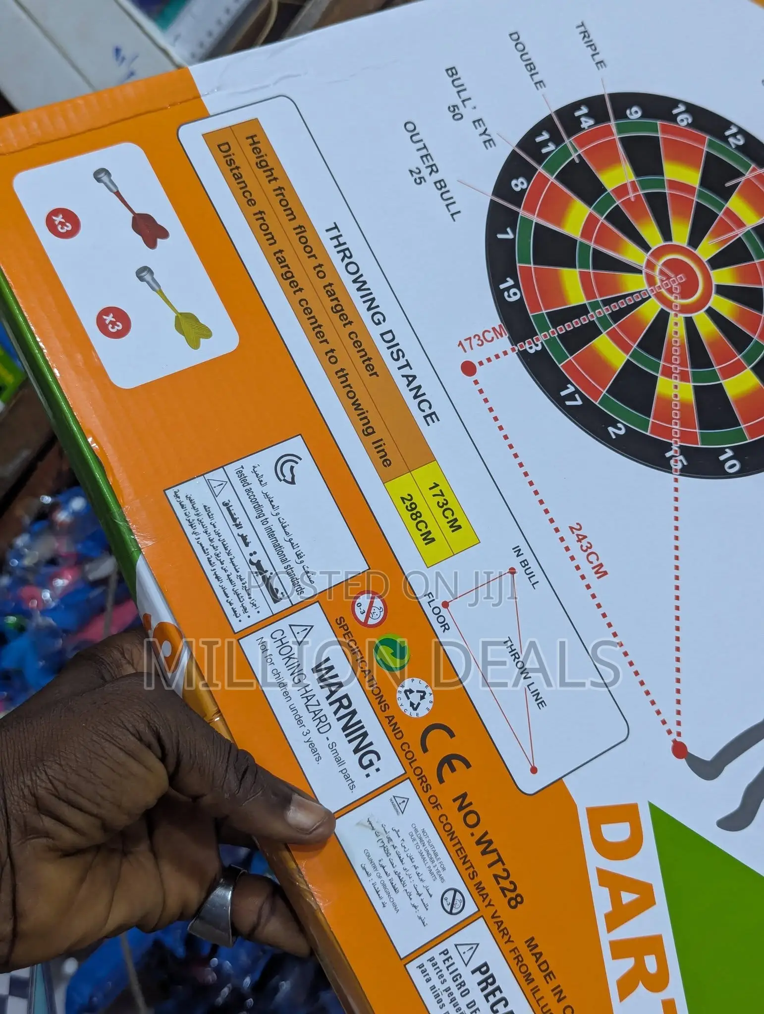 Dart Target Magnetic 40cm Ages 3+