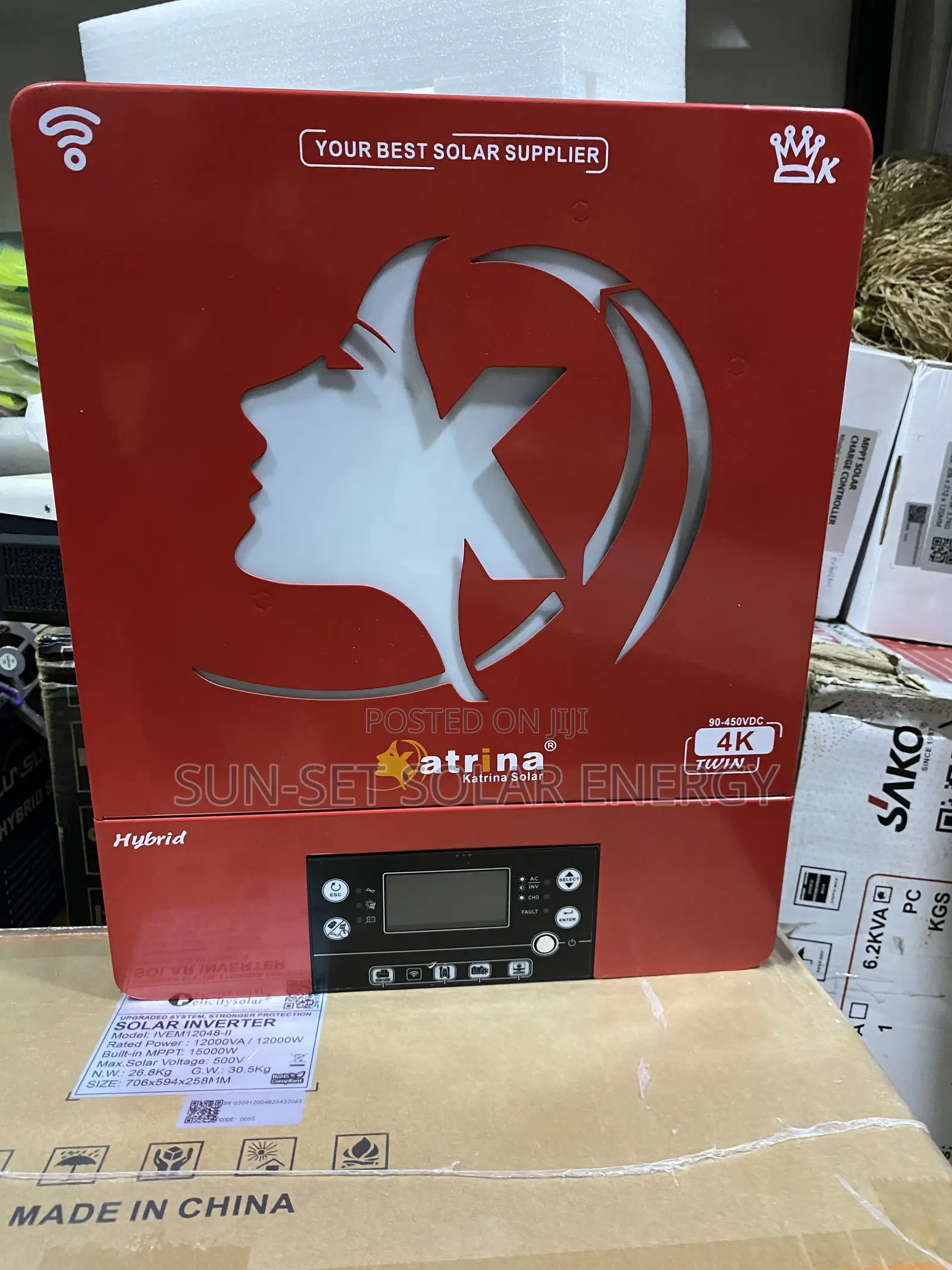 Catrina Hybrid Inverter 4kva 24v With 2yrs Warranty