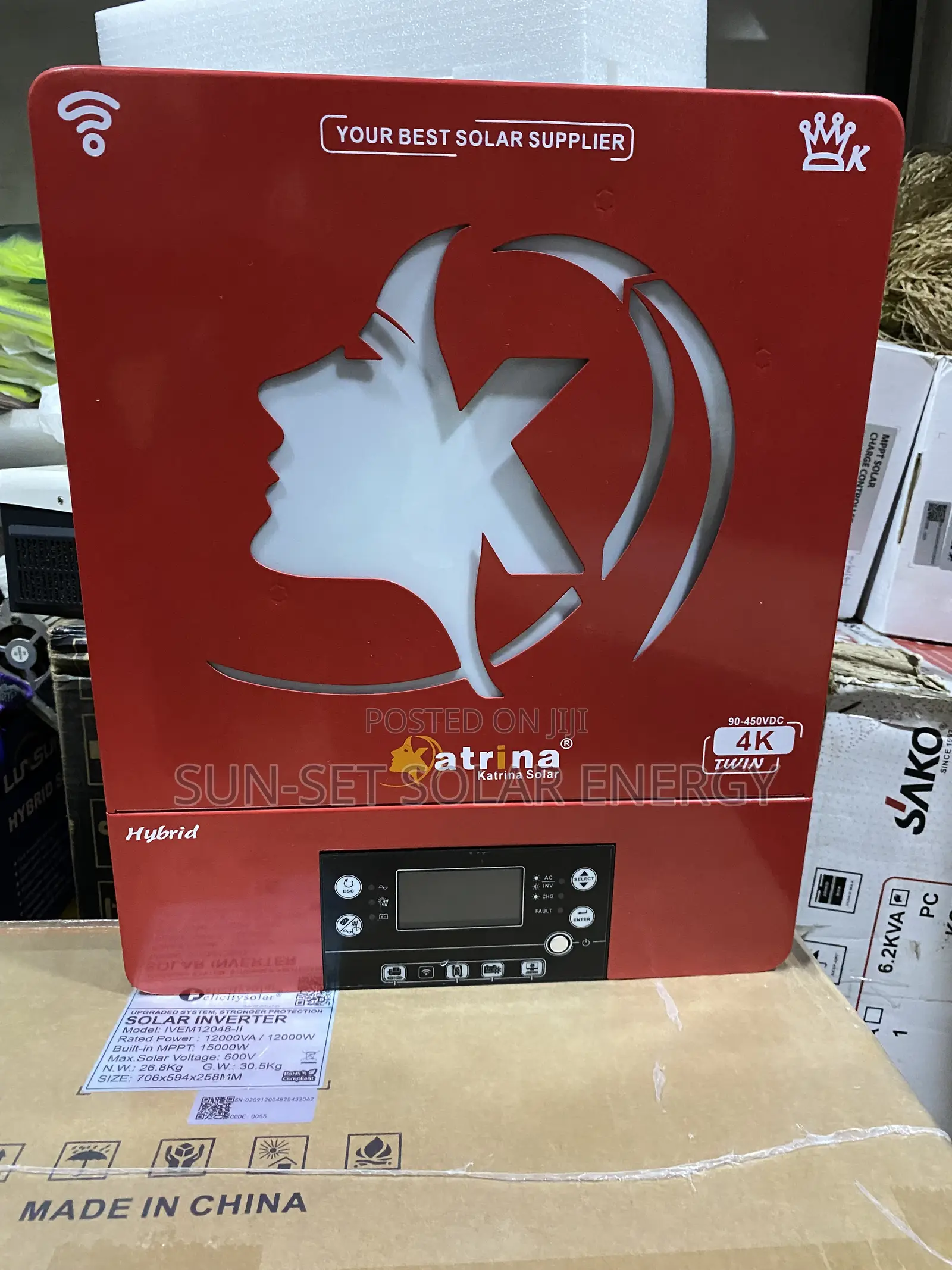 Catrina Hybrid Inverter 4kva 24v With 2yrs Warranty