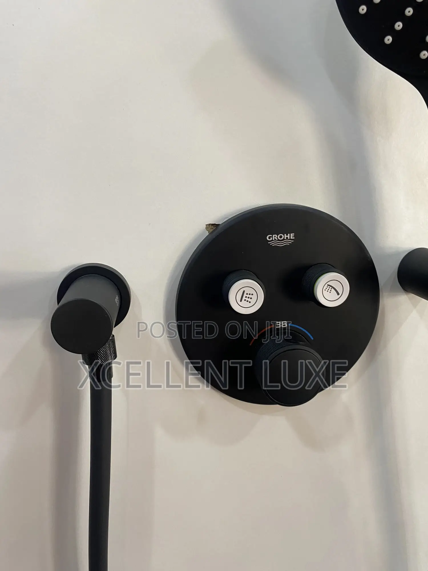 Grohe Precision Conduit Shower System Matt Black. (German Made)