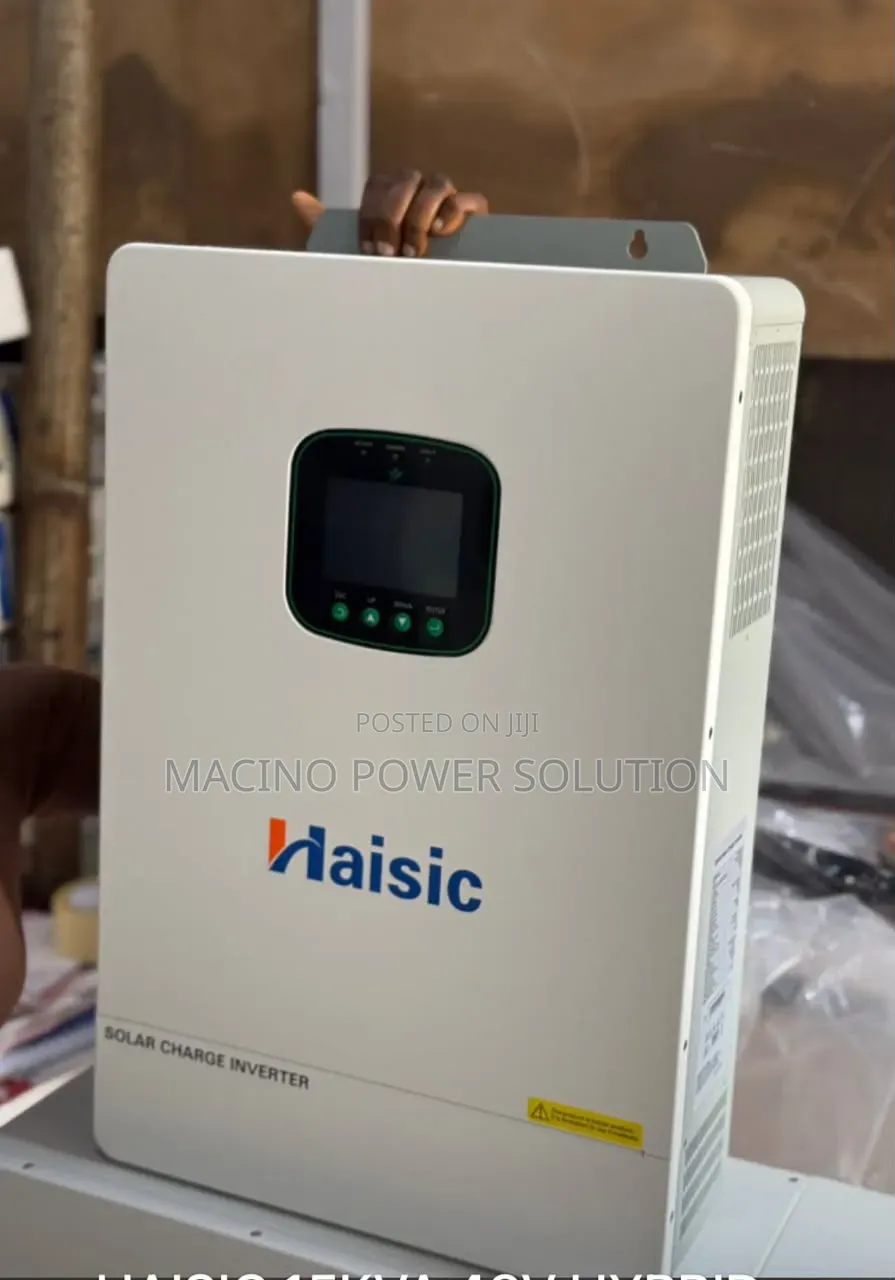 Haisic 15kva 48v Hybrid Inverter Dual MPPT for Lithium Battery