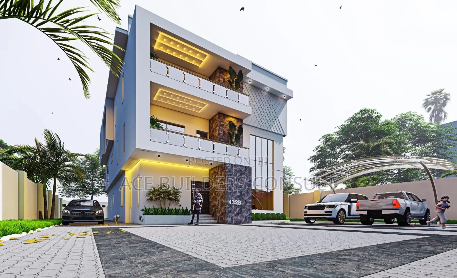 House Design, Building Plan and Construction Supervision