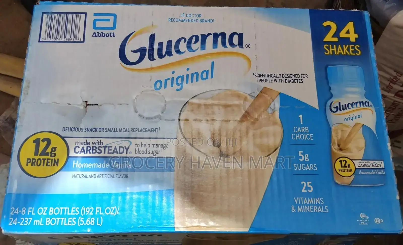 Glucerna Original × 24 Shakes