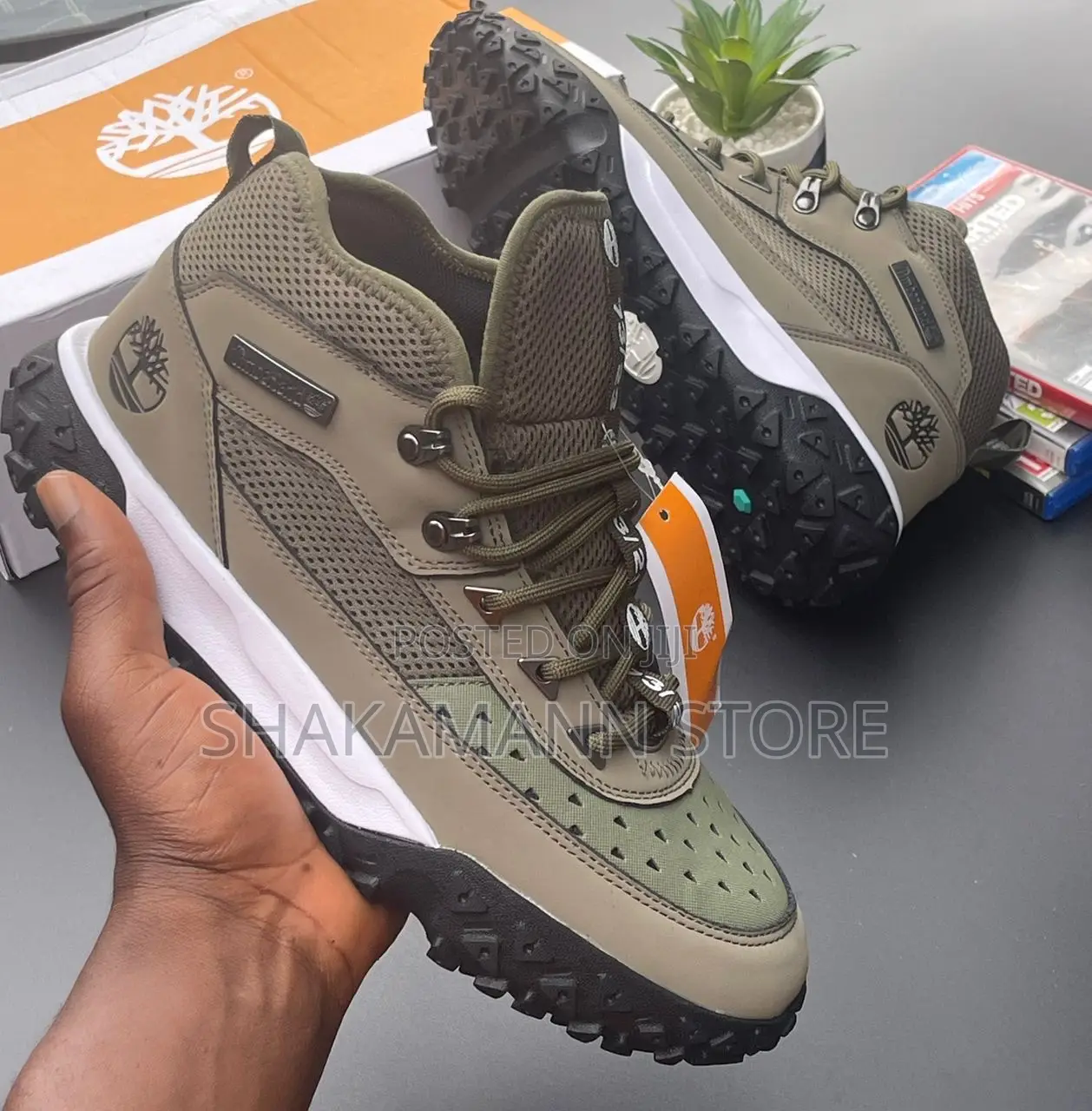 Original High Quality Timberland Shoes Green