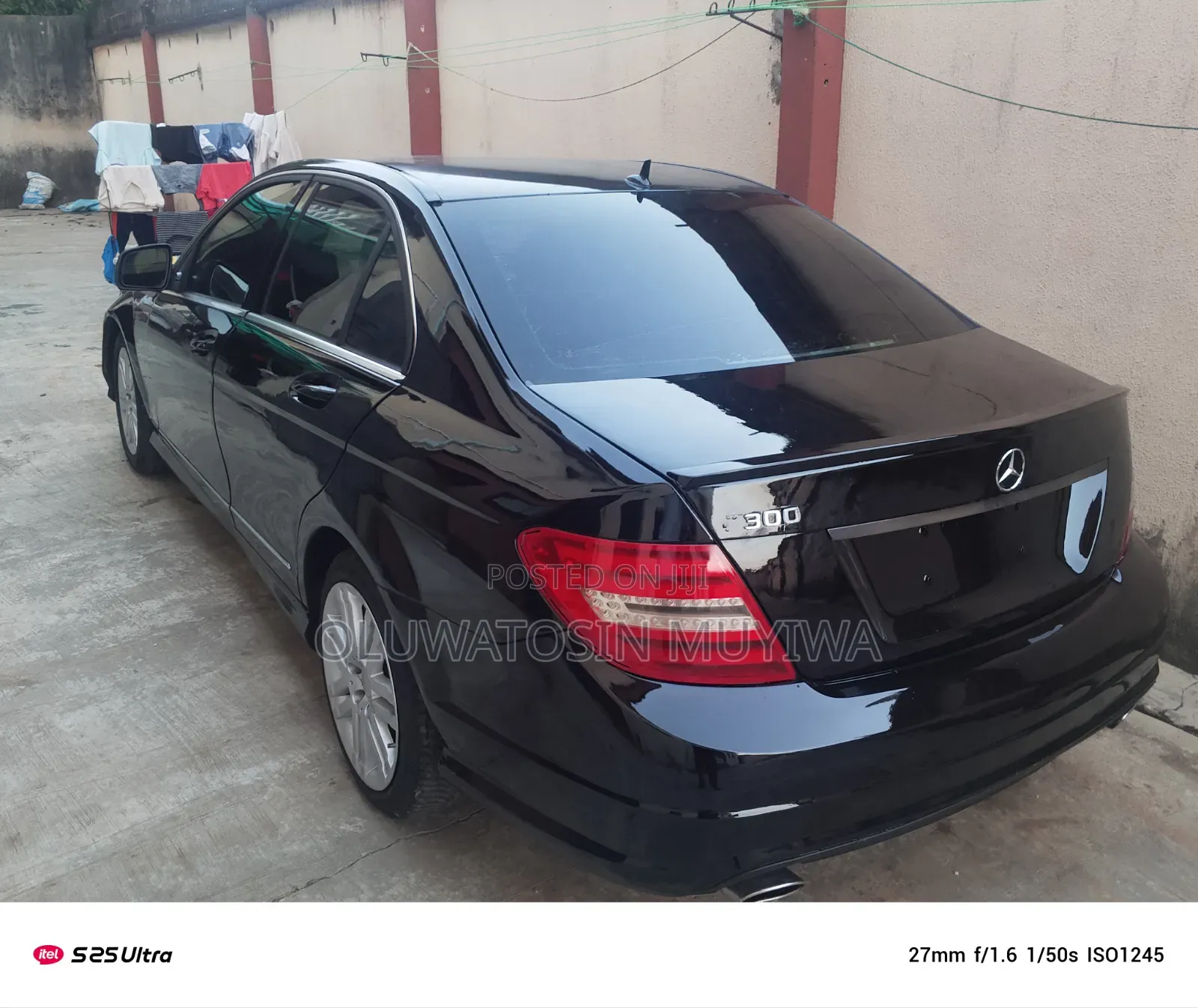 Mercedes-Benz C300 2008 Black