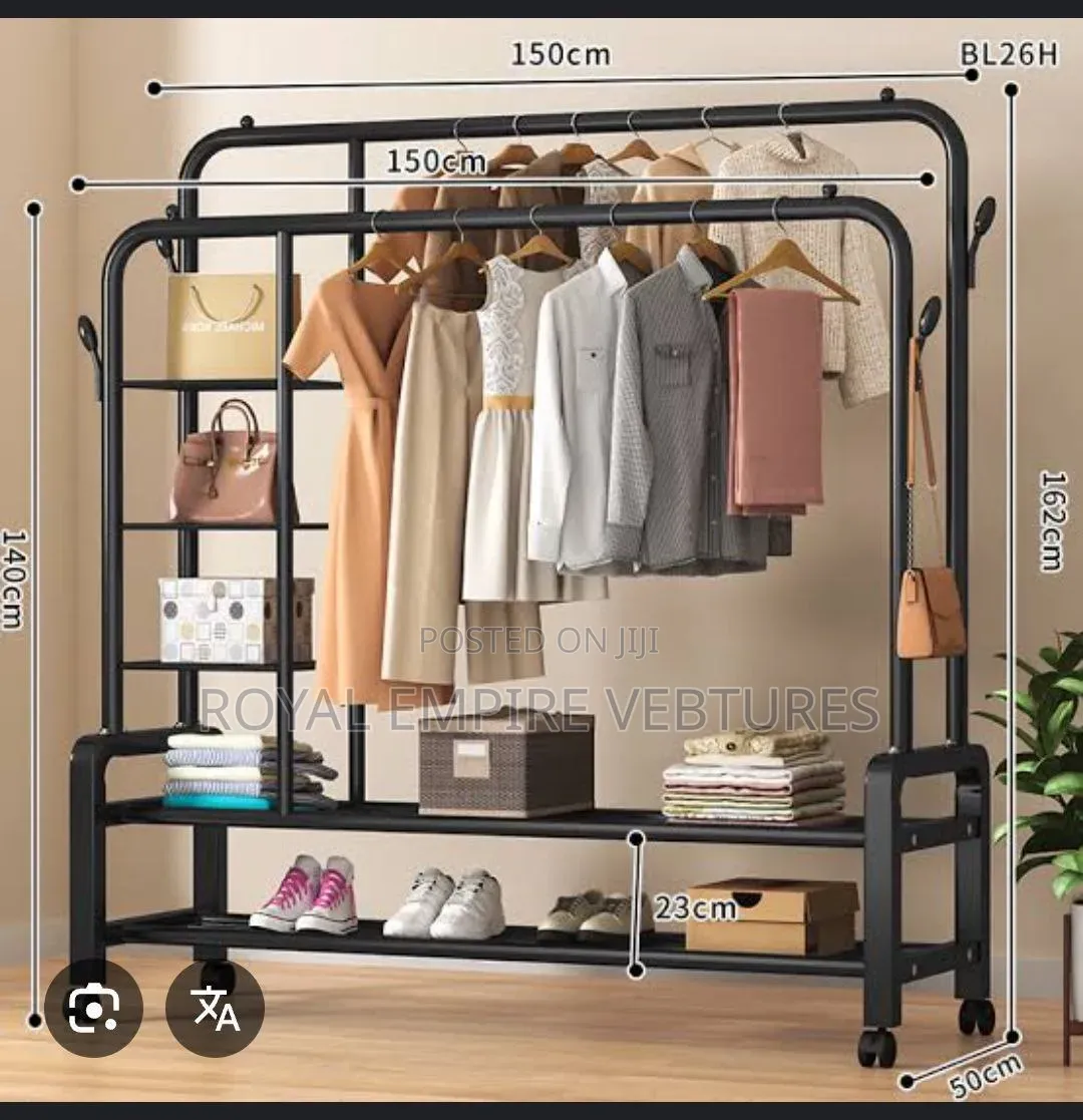 68kg Multifunction Clothes Hanger With Tyre