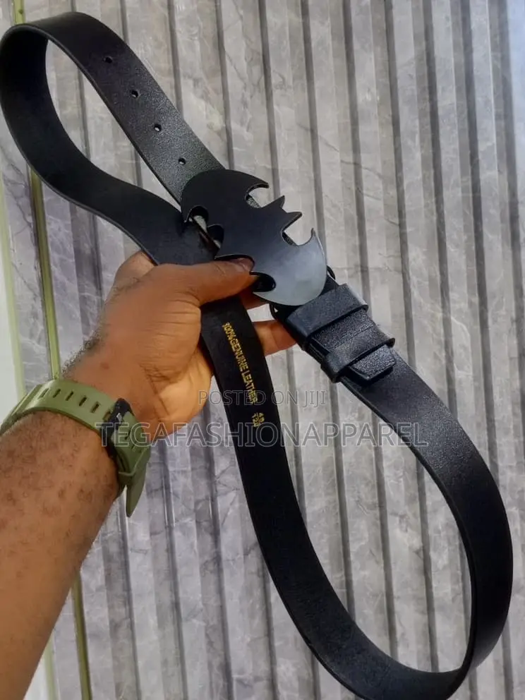 Batman Logo Quality Leather Belt