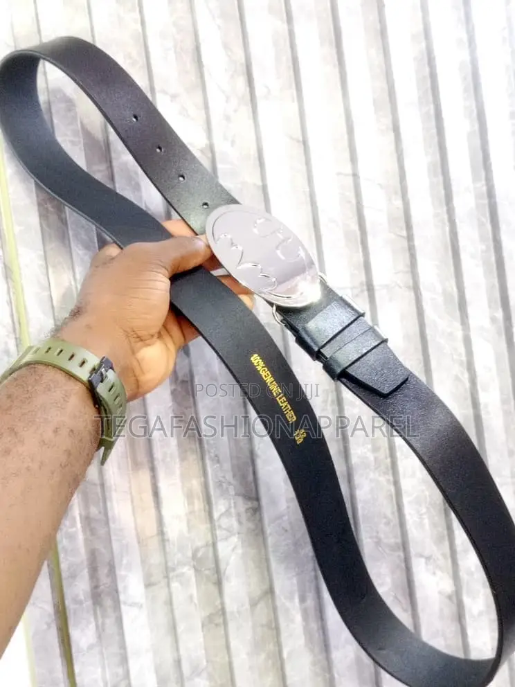 Batman Logo Quality Leather Belt