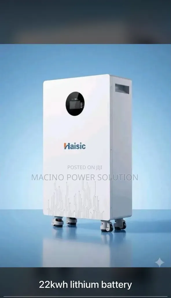 Haisic 22kwh 48v Lithium Lifepo4 Solar Battery With Bms
