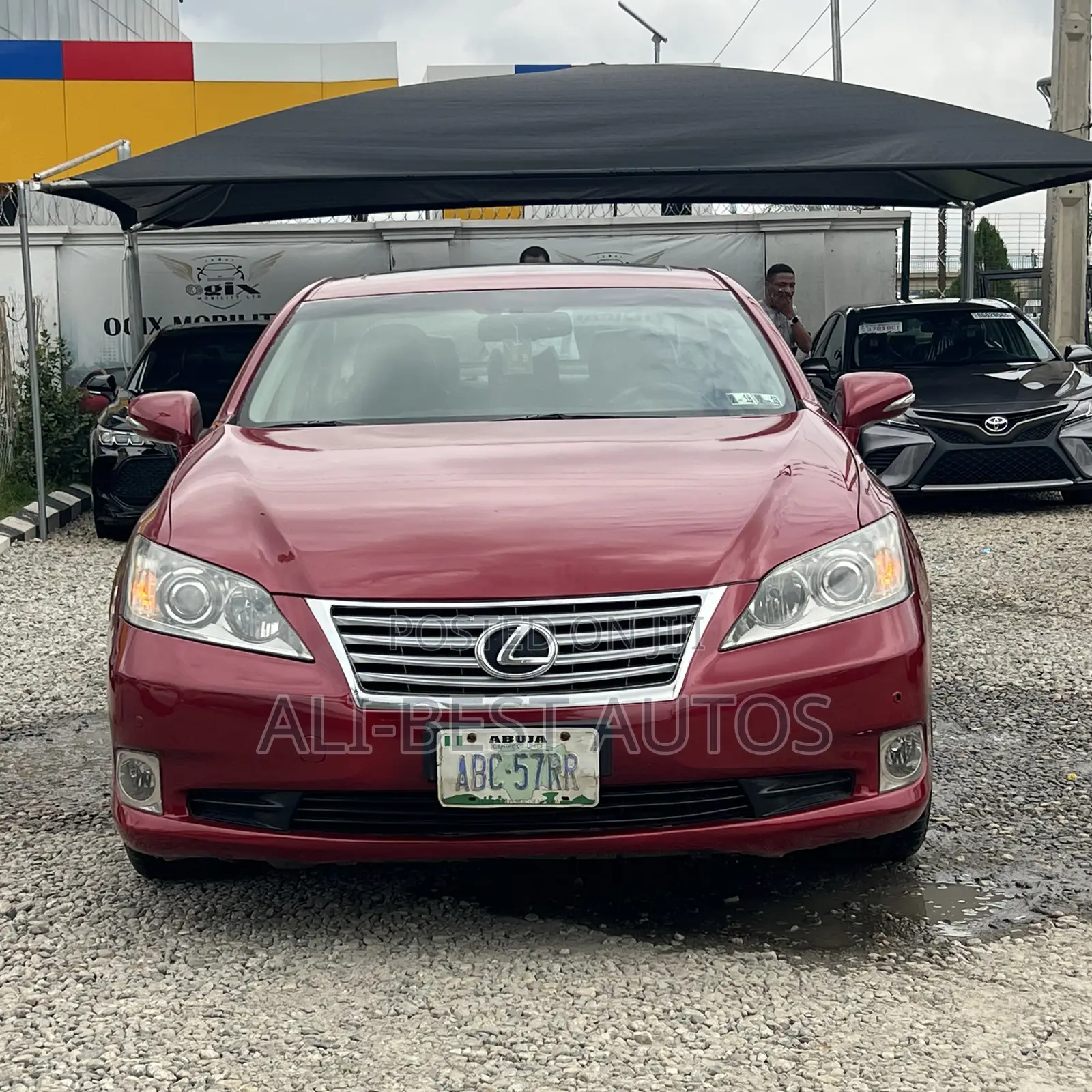 Lexus ES 350 2011 Maroon