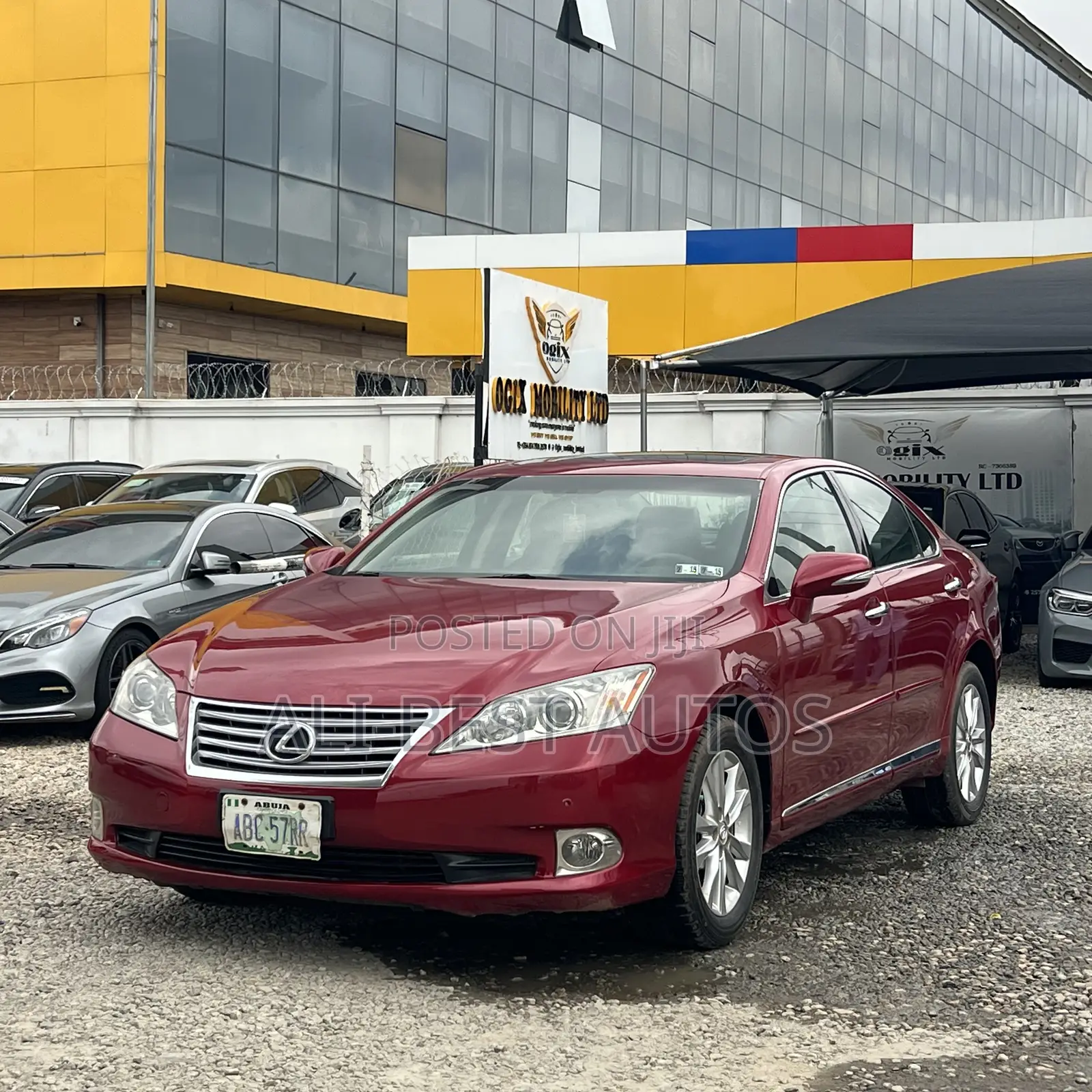 Lexus ES 350 2011 Maroon