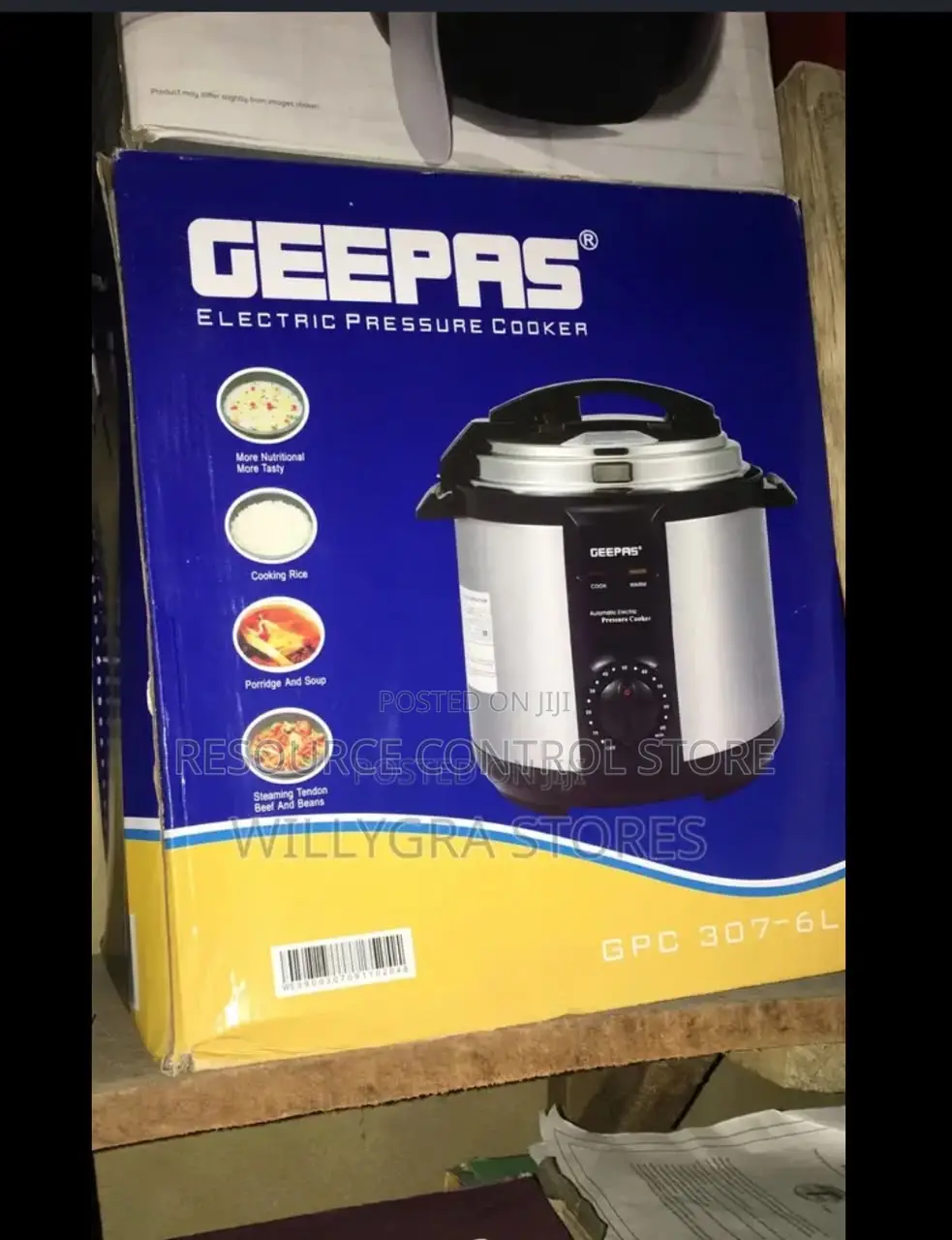 Geepas Gpc307 Electric Pressure Cooker Can Cook Food for Every Member