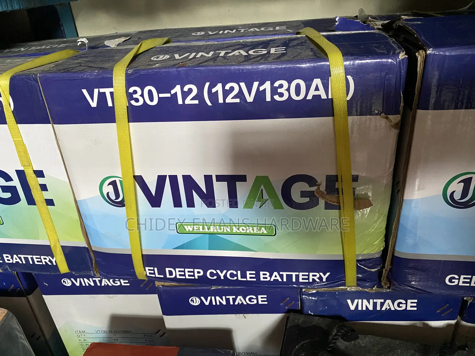 Vintage Brand Vt30-12 Deep Cycle Battery 12v