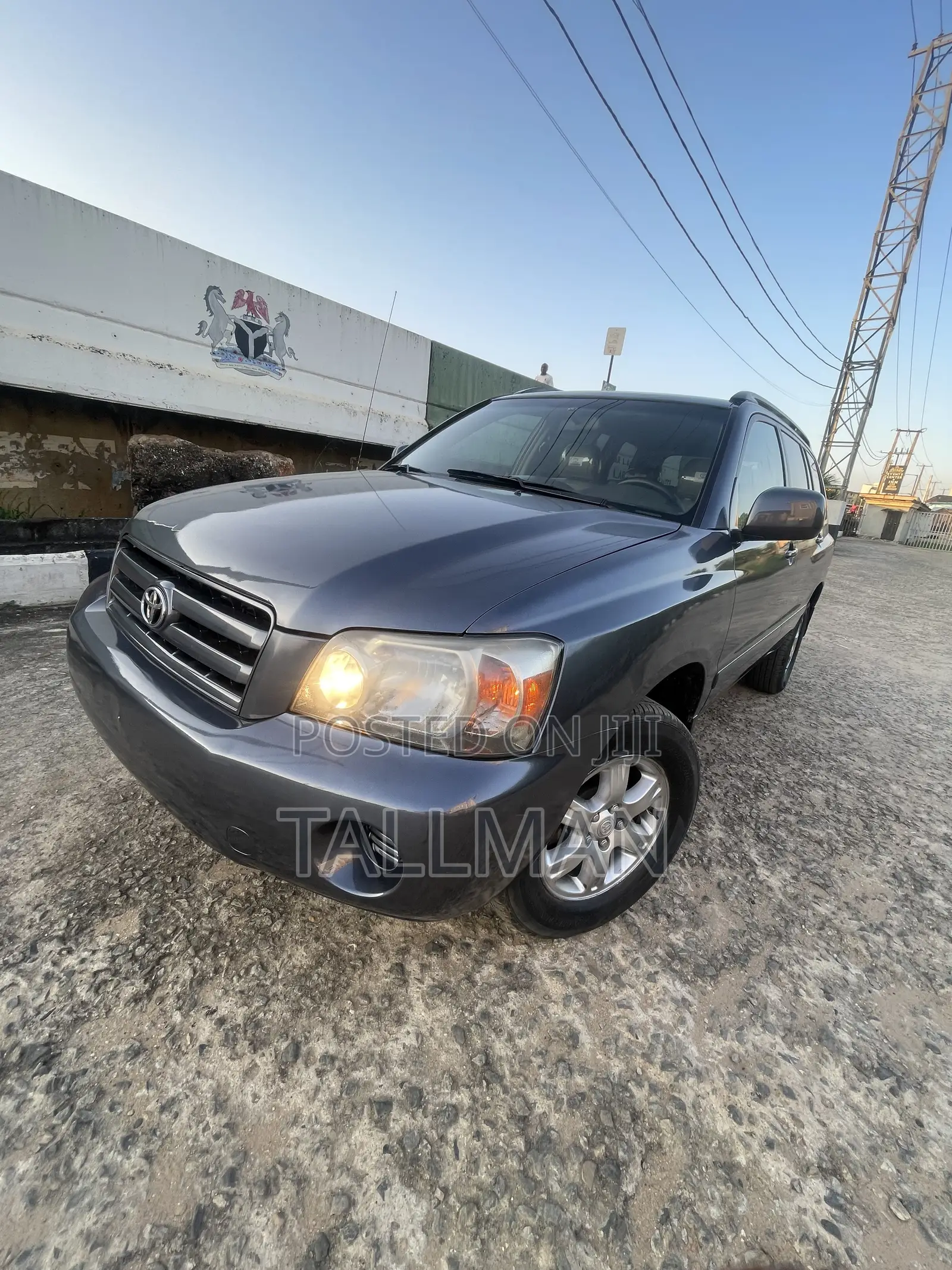 Toyota Highlander V6 2006 Blue