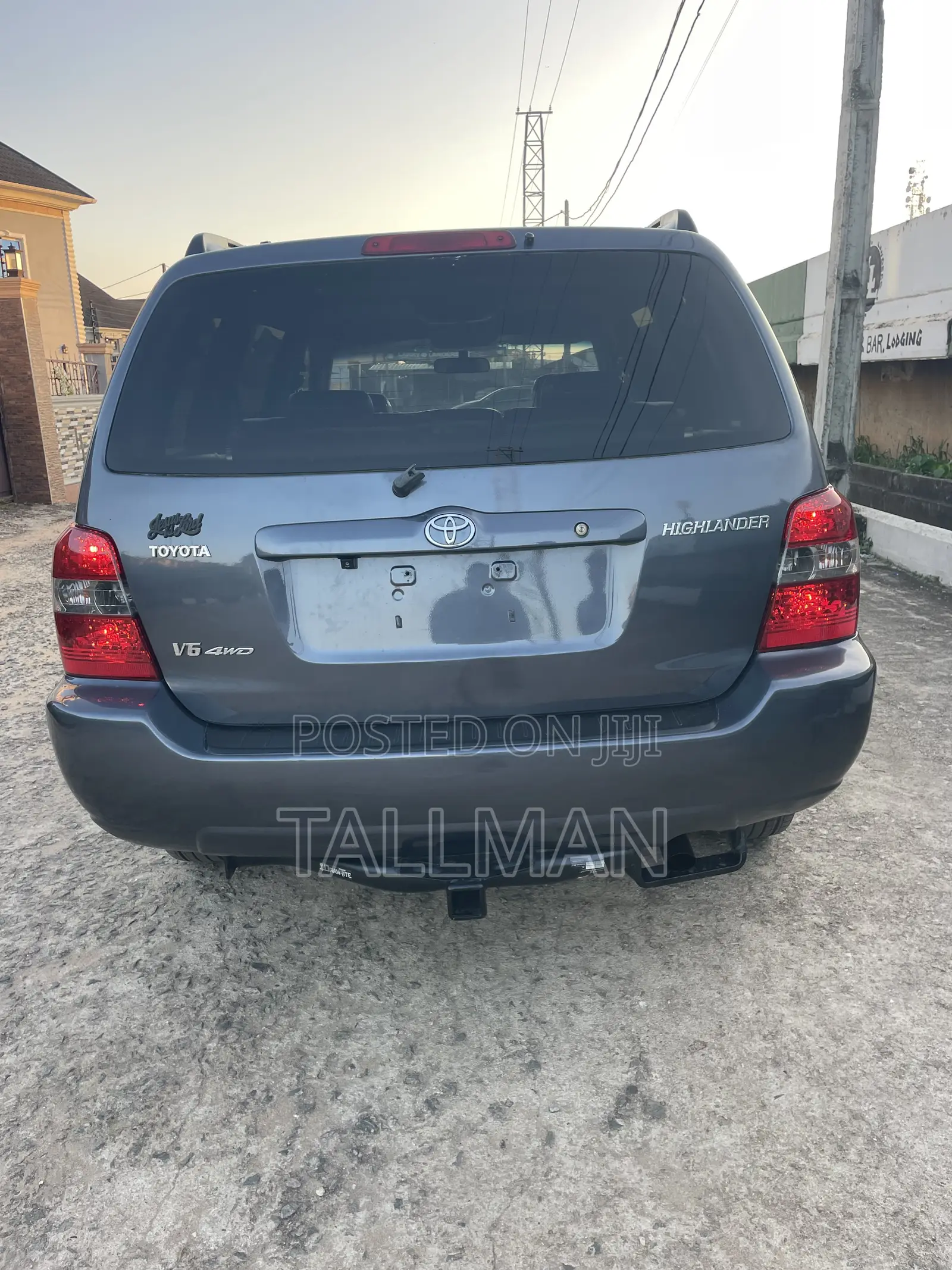 Toyota Highlander V6 2006 Blue