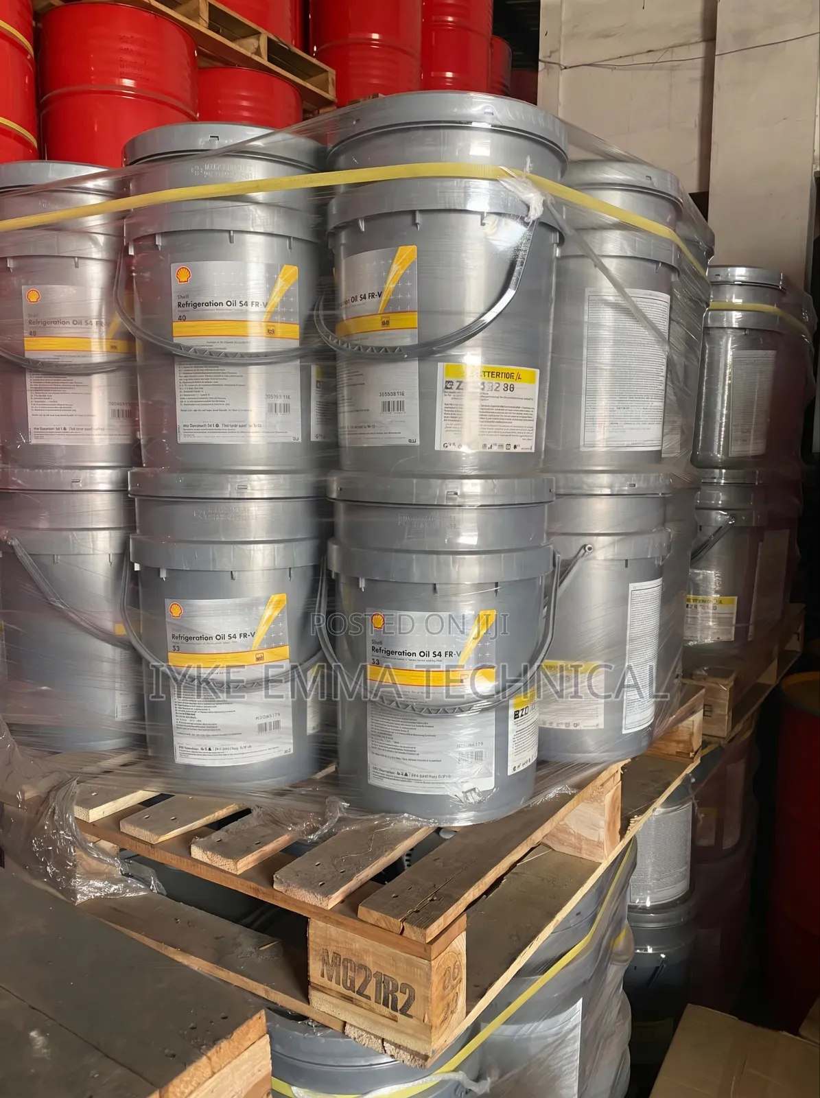 Shell Refrigeration Oil S4 Fr-v 68