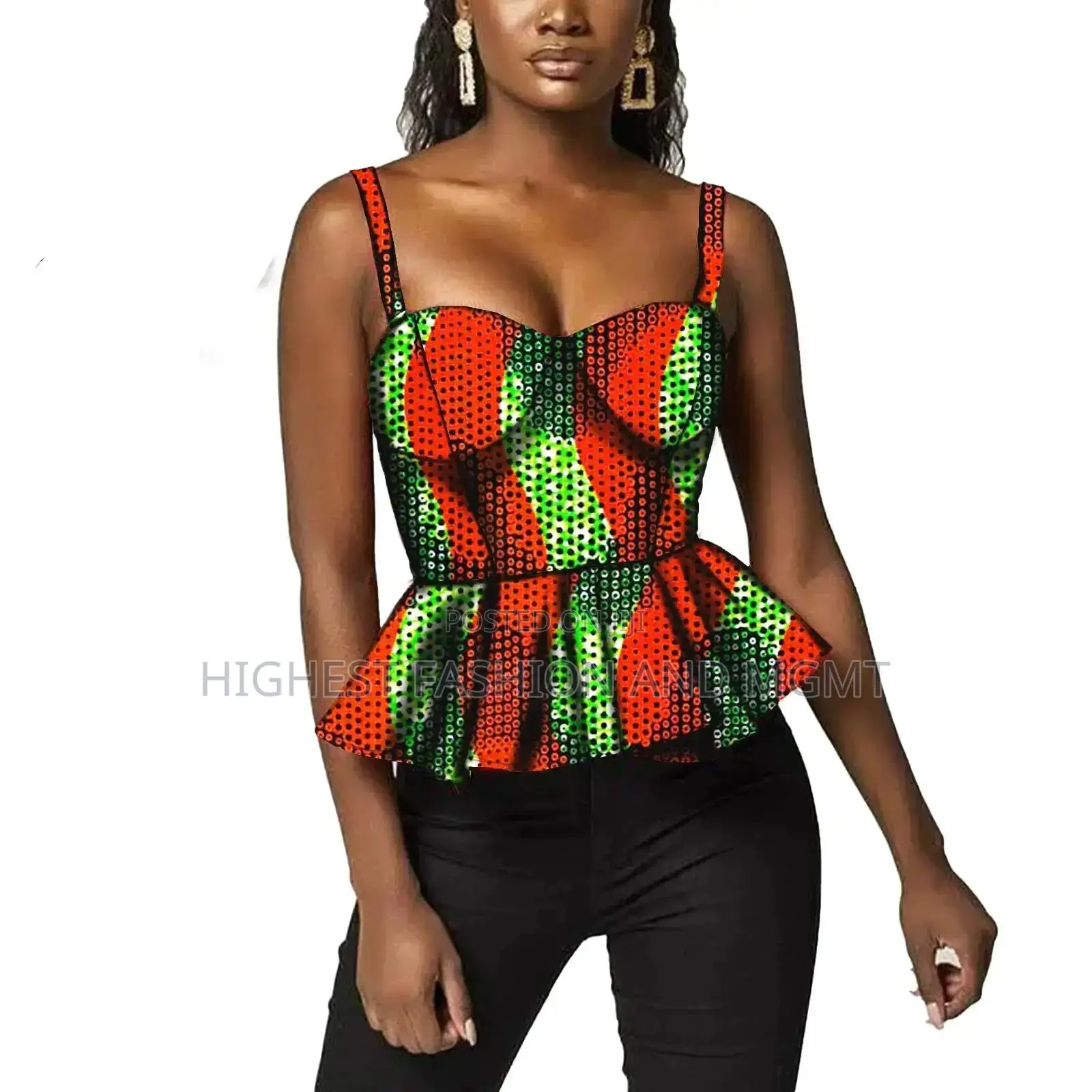 Sleeveless Corset Print Dress