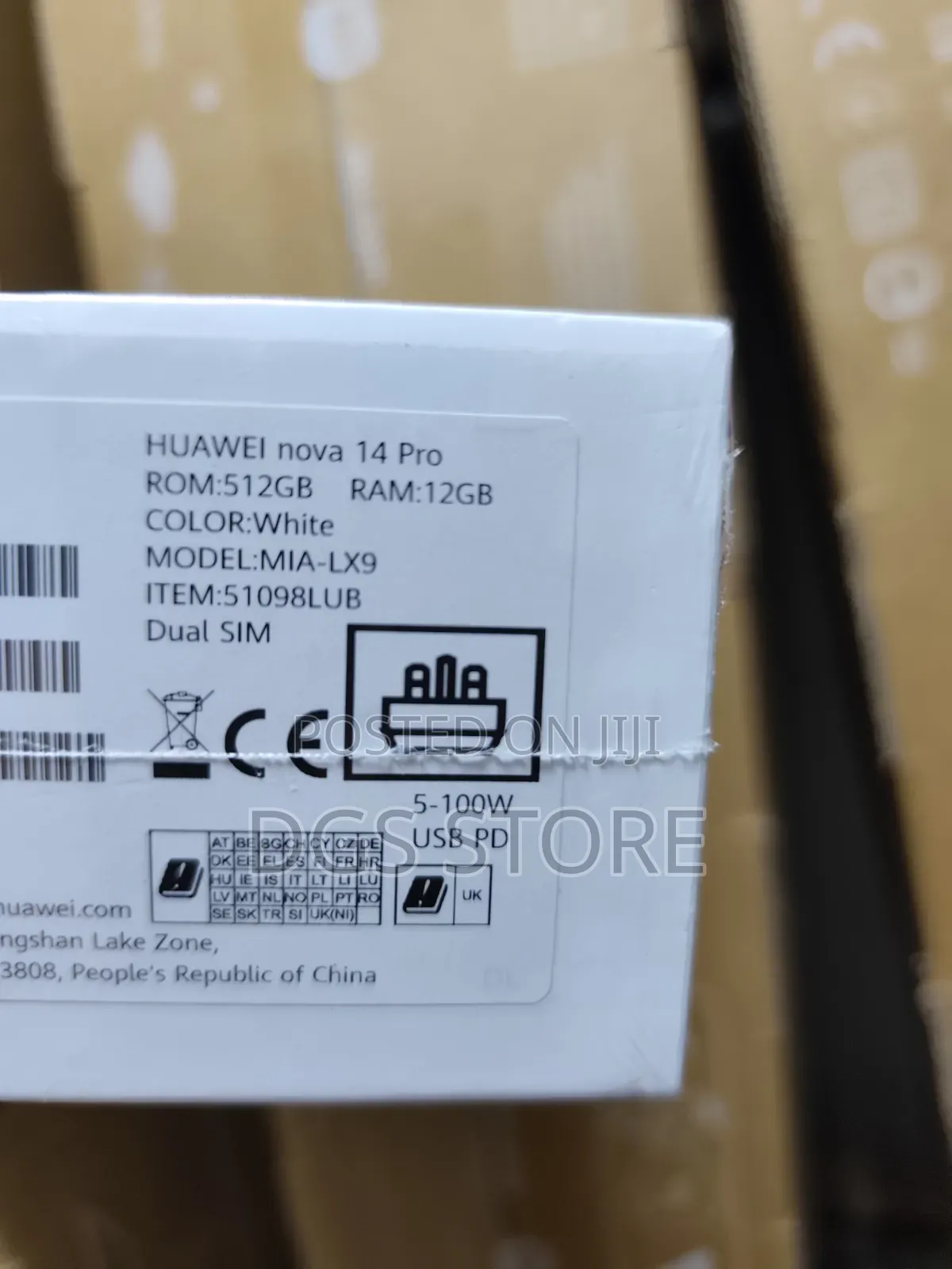 New Huawei nova 13 Pro 512 GB White