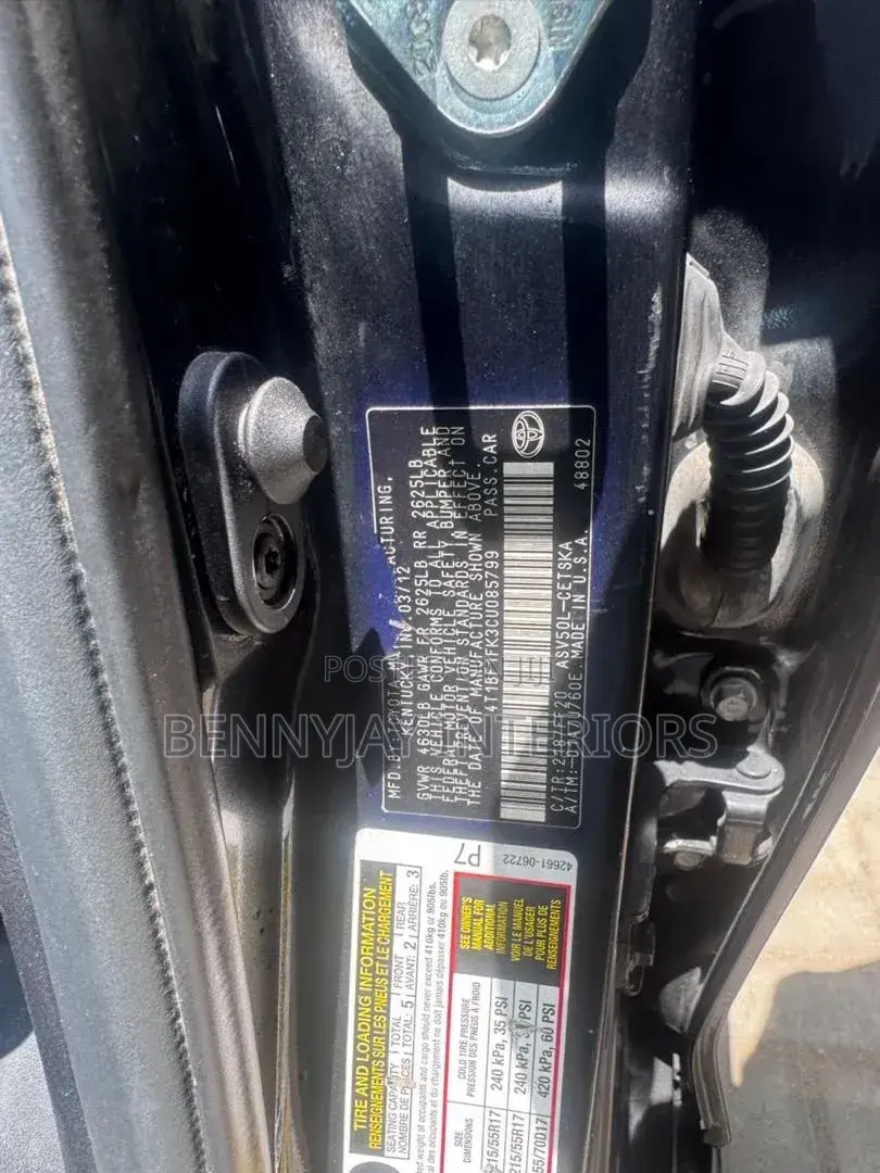 Toyota Camry 2013 Black