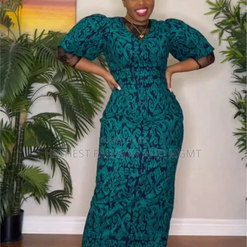 Bob Sleeve Print Dress