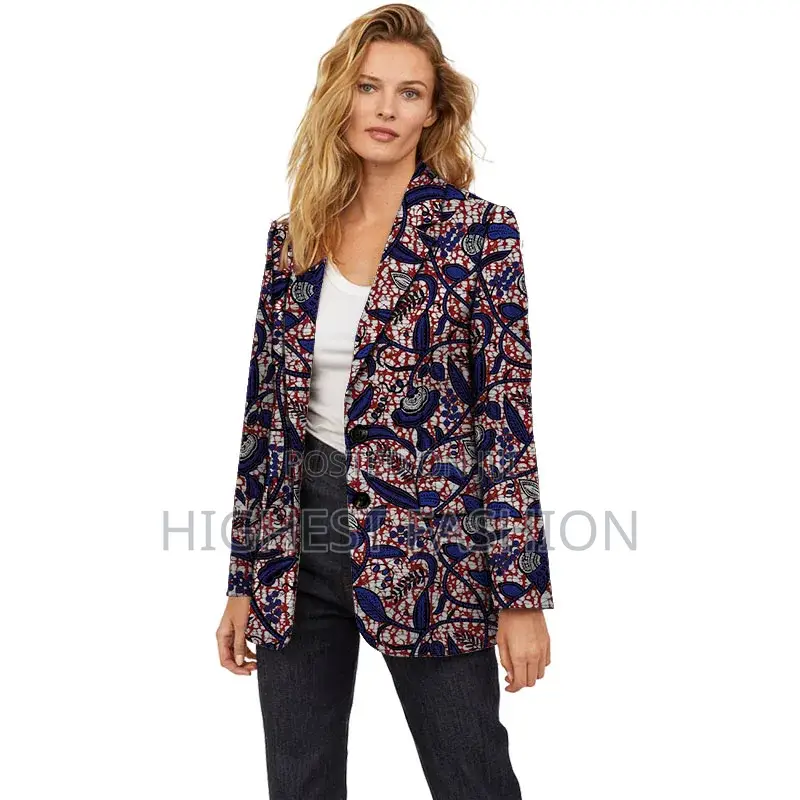 Long Sleeve Print Jacket
