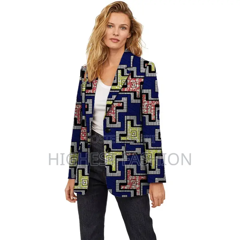 Long Sleeve Print Jacket
