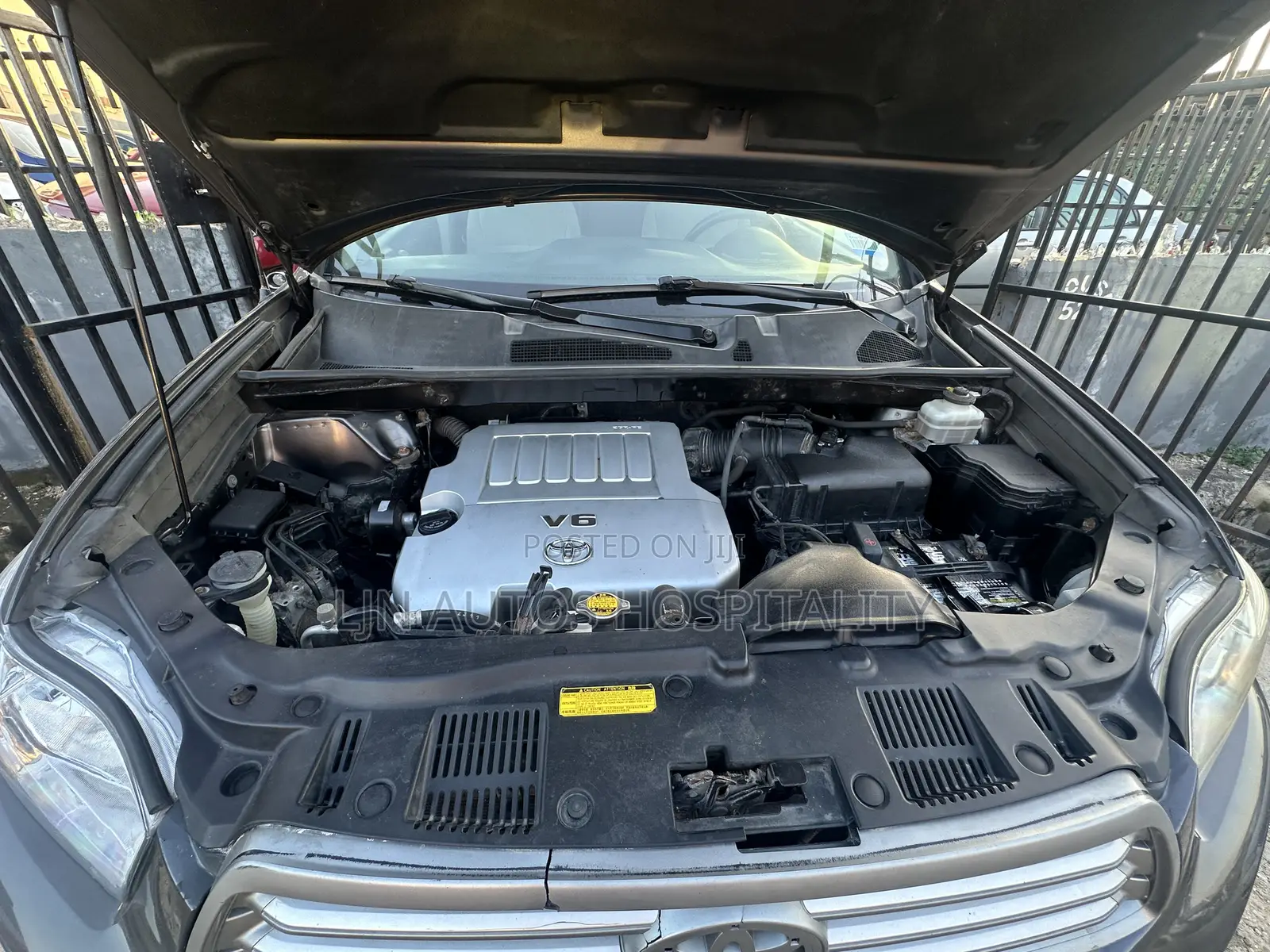 Toyota Highlander Sport 2008 Gray