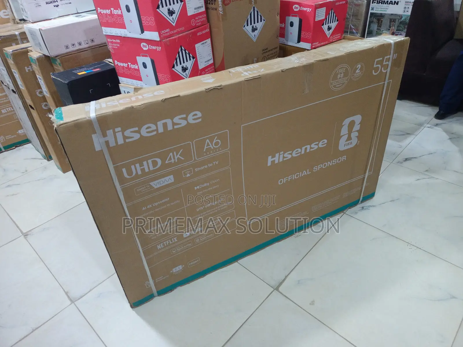 Hisense 55" – Your Gateway to Paradise