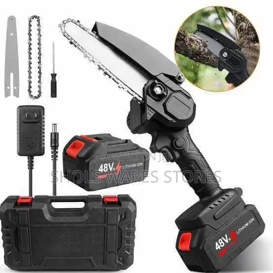 48v Cordless Mini Chainsaw - Full Kit