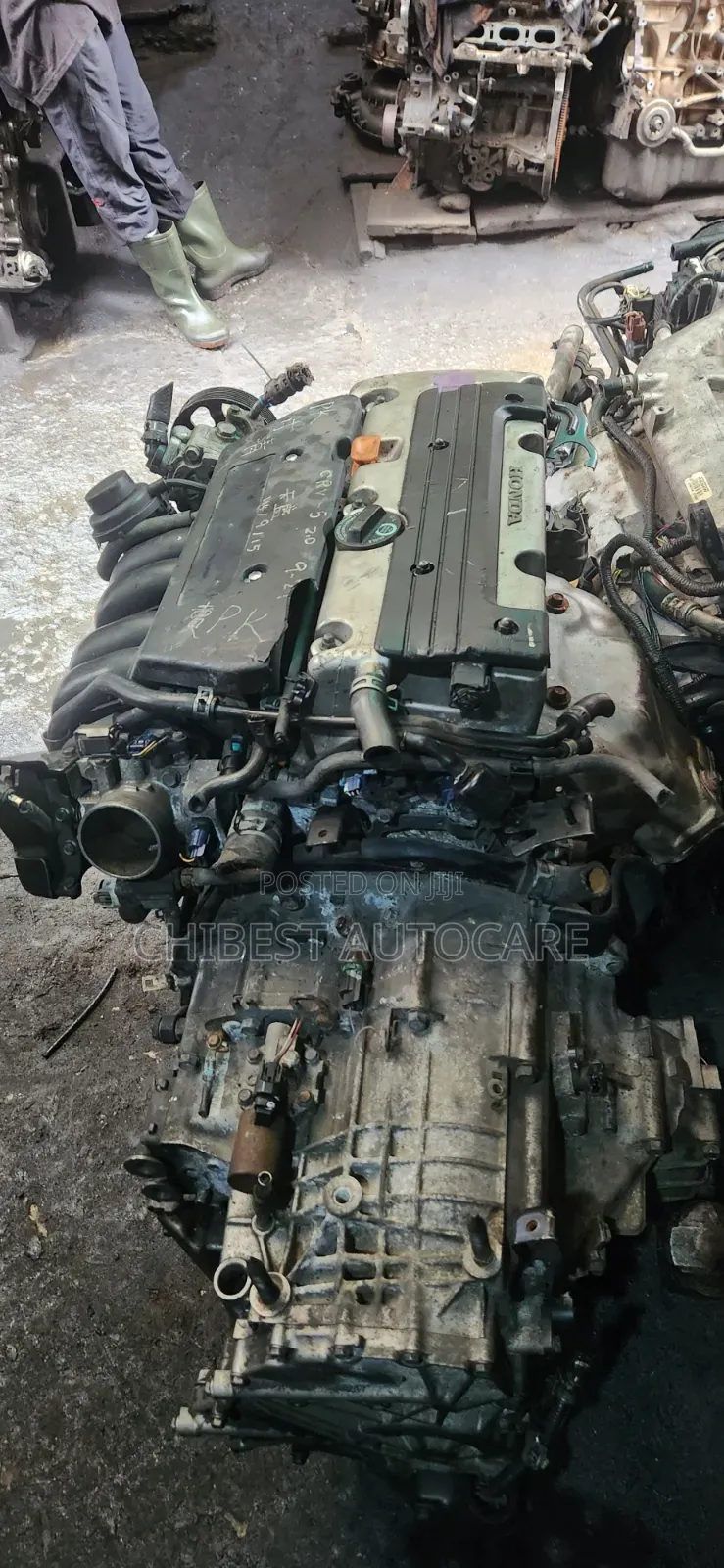 Engine and Gearbox for Honda Cr_v 2003/2005 Models Direct Tokunbo