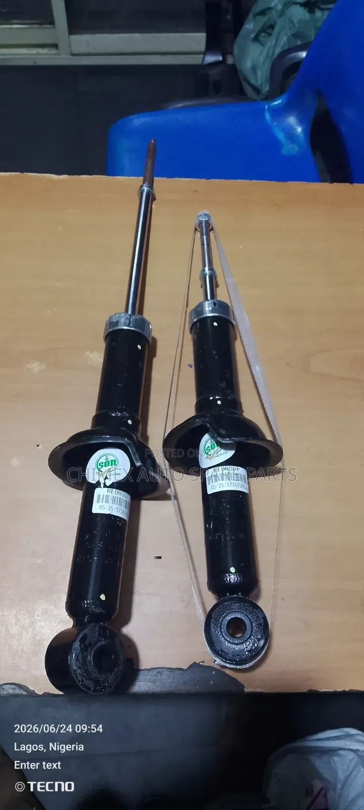 Back Shock for Mitsubishi Outlander and Lancer 2018