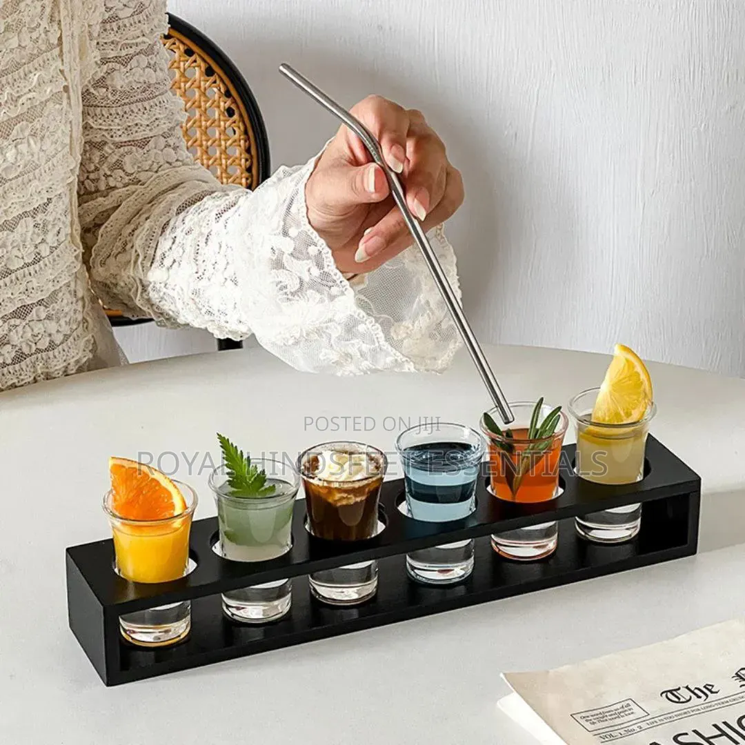 Acrylic 6 and 12 Holes Tequila Rack