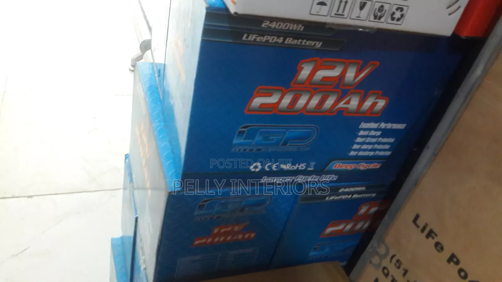 LGP Solar Lithium Battery 200ah 12v