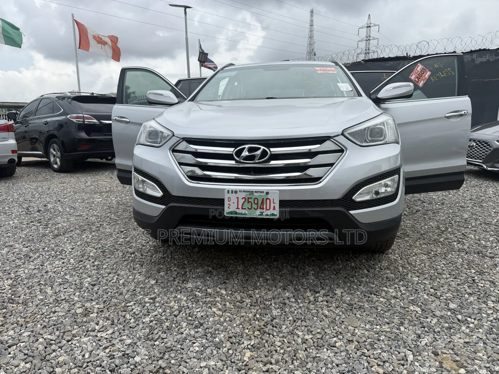 Hyundai Santa Fe GLS 4dr SUV (3.3L 6cyl 6A) 2015 Silver
