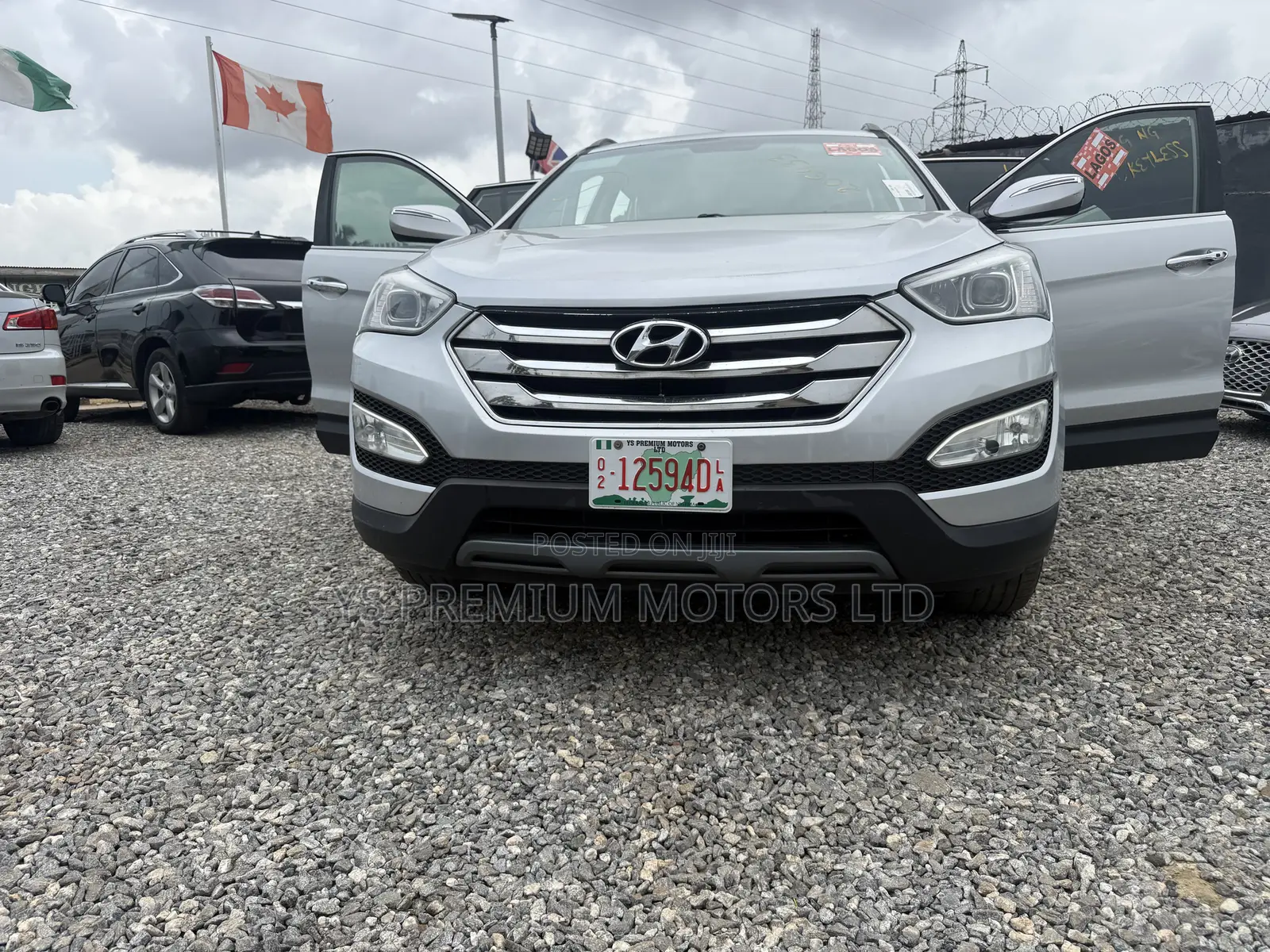 Hyundai Santa Fe GLS 4dr SUV (3.3L 6cyl 6A) 2015 Silver