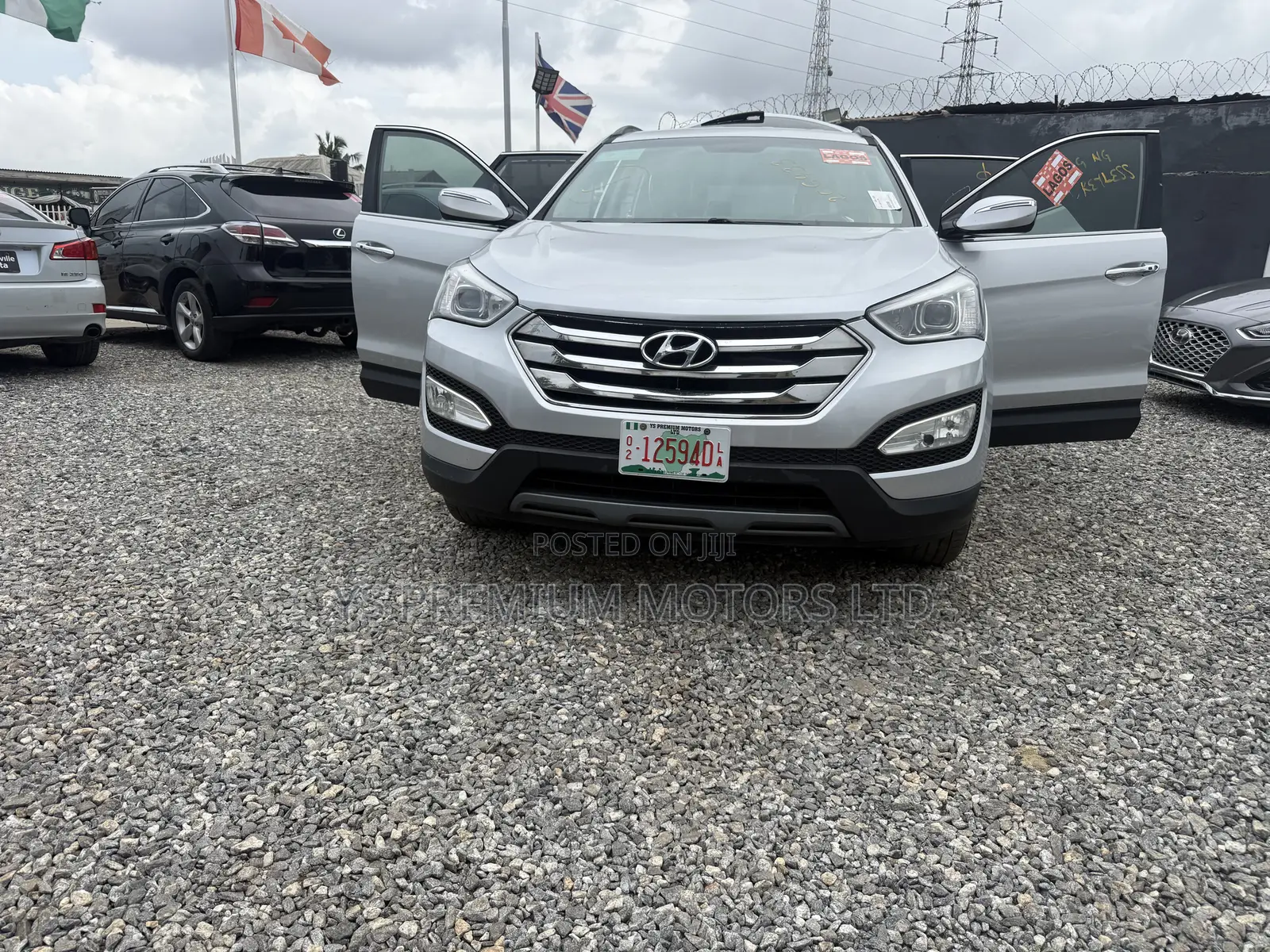 Hyundai Santa Fe GLS 4dr SUV (3.3L 6cyl 6A) 2015 Silver
