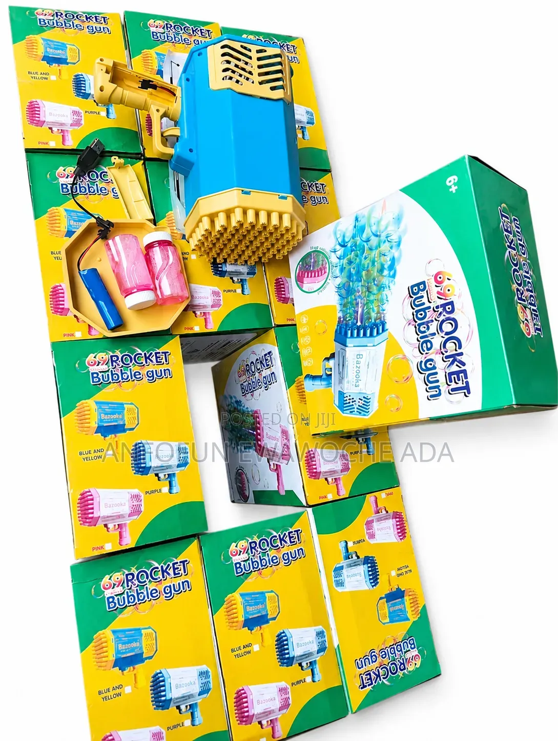 Bazooka Bubble Gun – 69 Holes