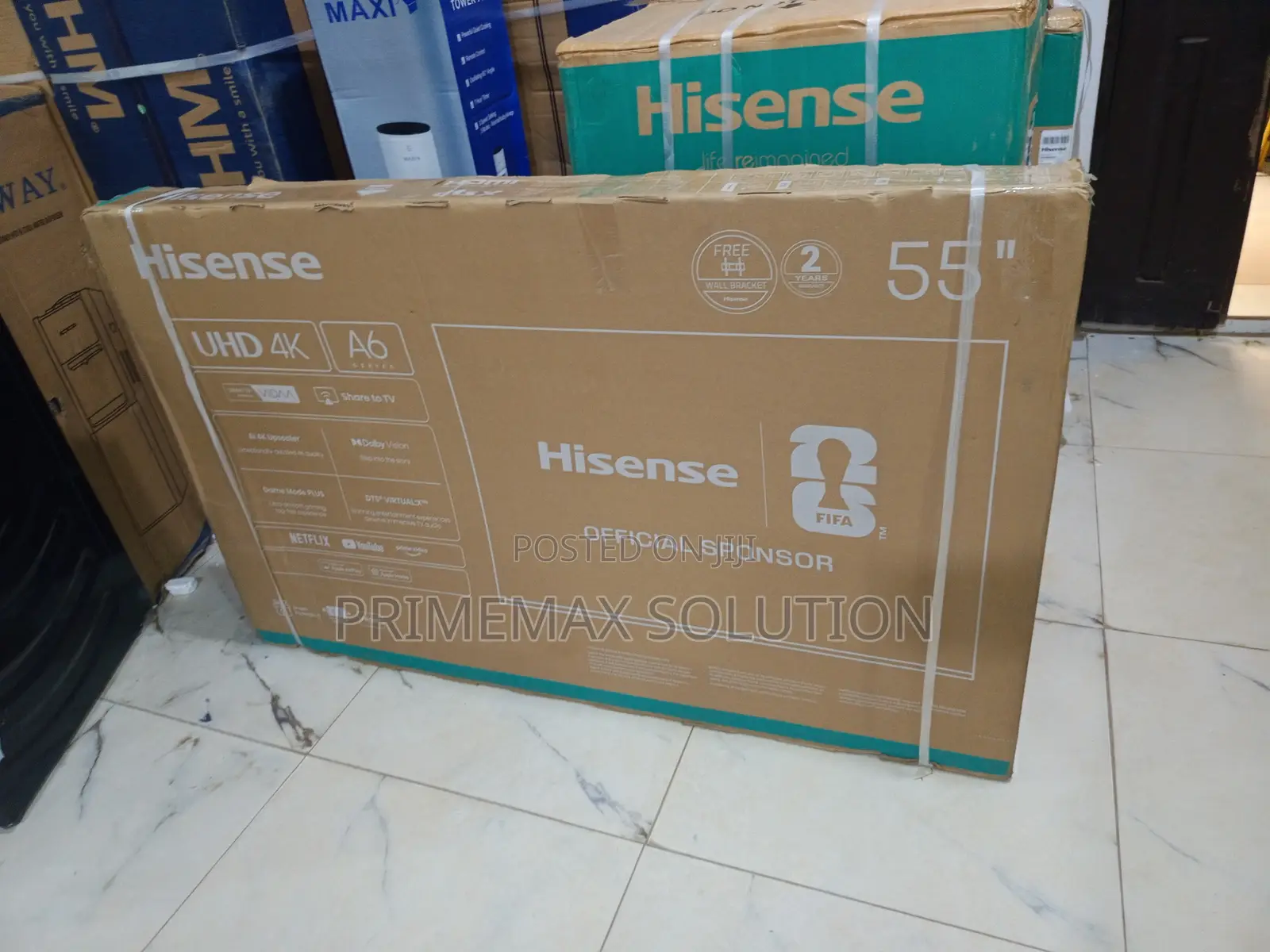 55" Hisense: Uhd Clarity That Dazzles