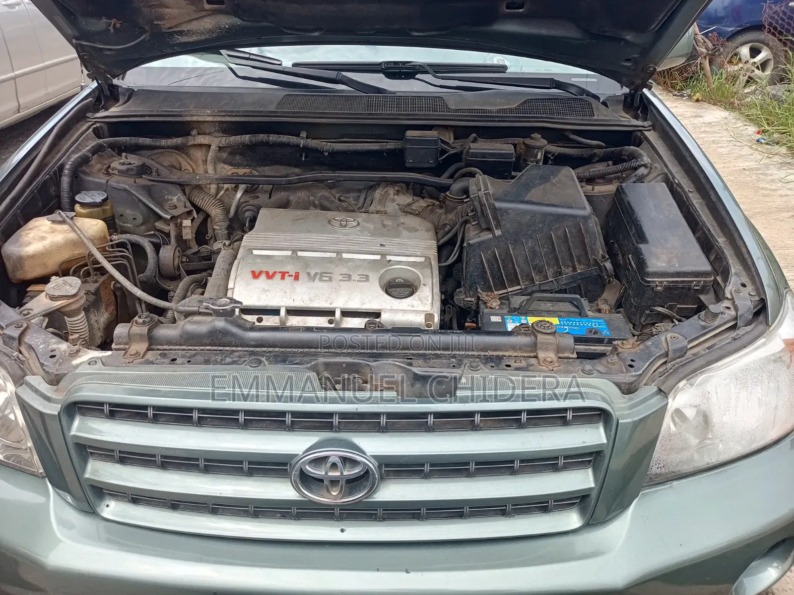 Toyota Highlander 2005 Gray